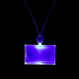 Light Up Rectangle Necklaces