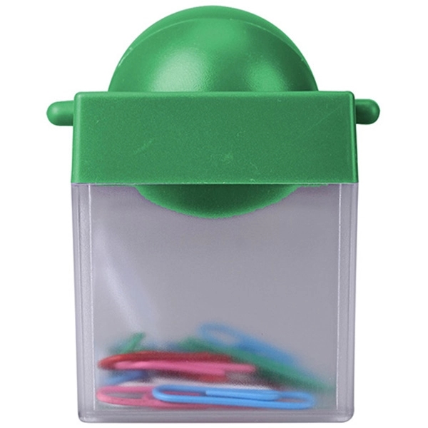 Paper Clip Holder with A Rotatable Ball - Image 3