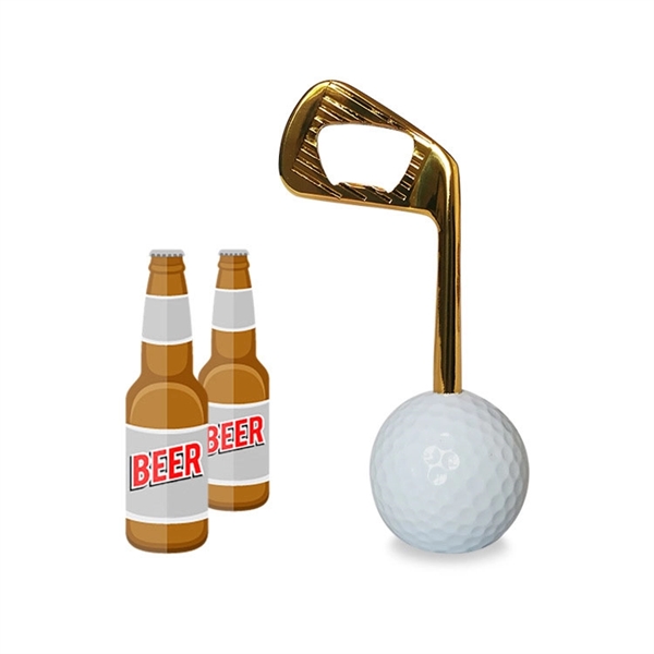 Golf Shaped Bottle Opener - Image 3