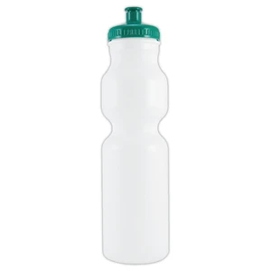 Bike Bottle USA made 28 oz plastic water-bottles push spout