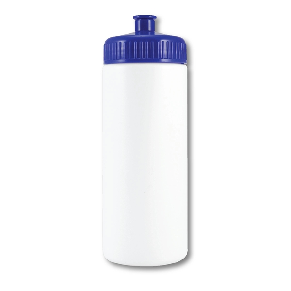 Sports Bottle USA made 16 oz plastic water bottle push spout - Image 3