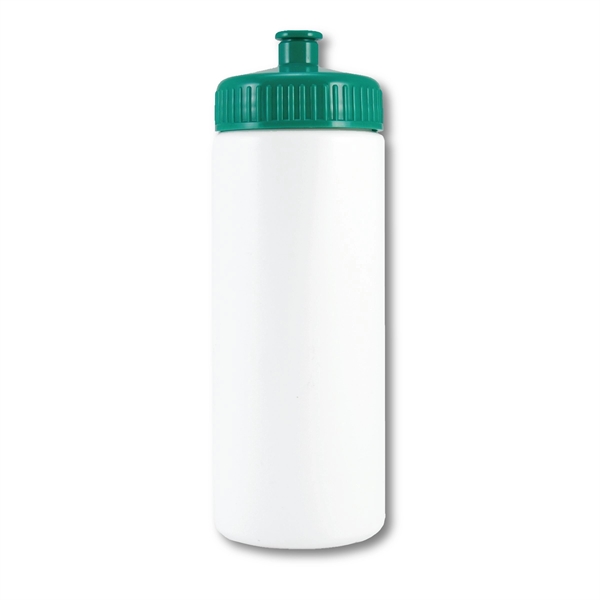 Sports Bottle USA made 16 oz plastic water bottle push spout - Image 4