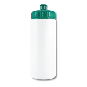 Sports Bottle USA made 16 oz plastic water-bottle push spout