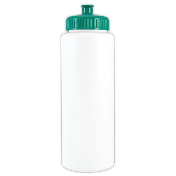 Sports Bottle USA made 32 oz plastic water bottle with straw - Image 3