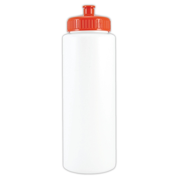 Sports Bottle USA made 32 oz plastic water bottle with straw - Image 4