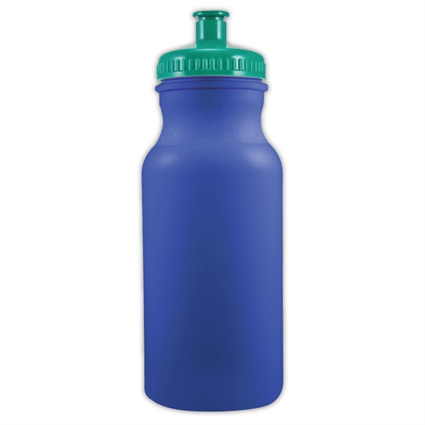 Quick ship Colored 20 oz water Bike Bottle USA made w spout - Image 5