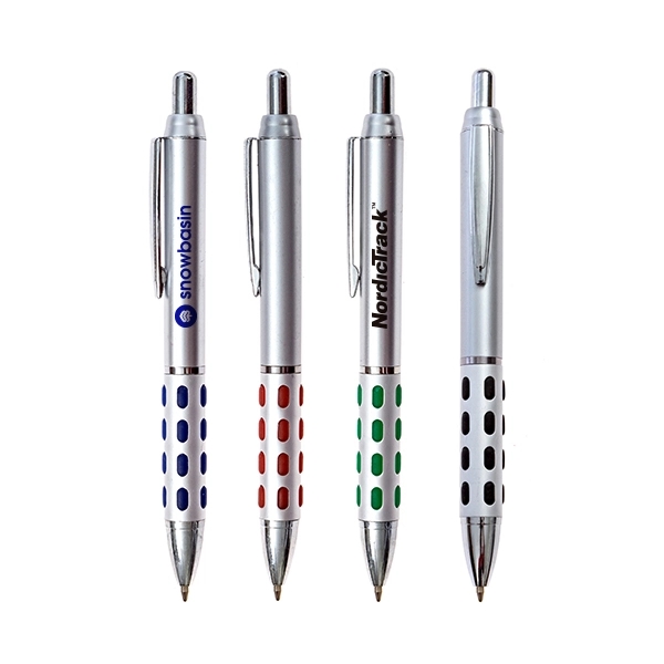 Crown Plastic Pen - Image 1
