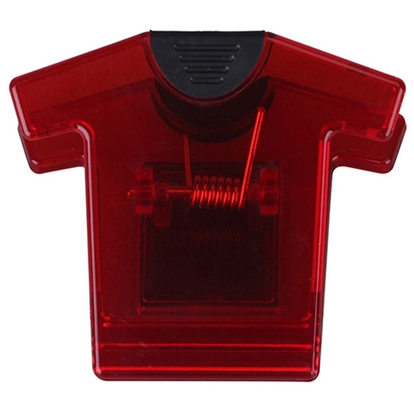 T-shirt Shaped Clip with Magnet - Image 3