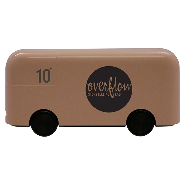 London Bus 10000mAh Power Bank with 4 Rolling Wheels - Image 7