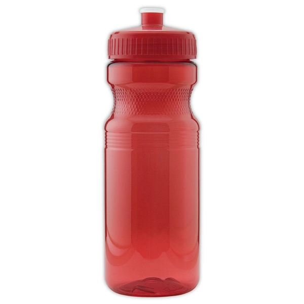 Colored Translucent USA made Bike Water Bottle 24 oz spout - Image 5
