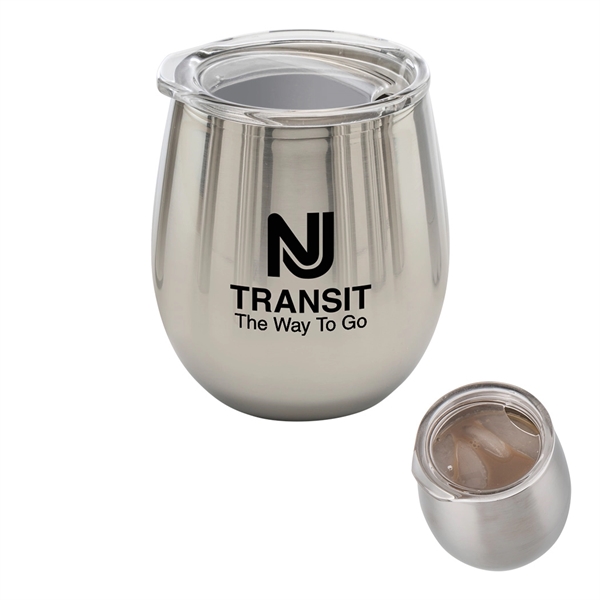 Classic Stainless Steel Stemless Wine Tumbler