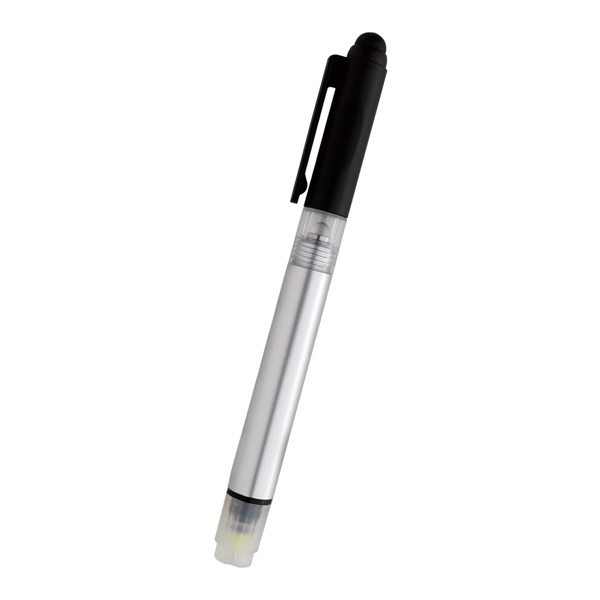 Illuminate 4-In-1 Highlighter Stylus Pen With LED - Image 4