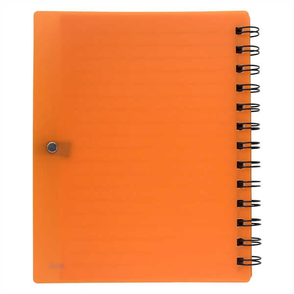 5" x 7" Tri-Pocket Notebook & Pen - Image 16