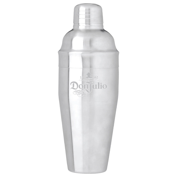 25 oz. Large Cosmo Stainless Steel Cocktail Shaker - Image 1