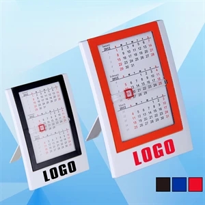 Plastic Calendar with Marker
