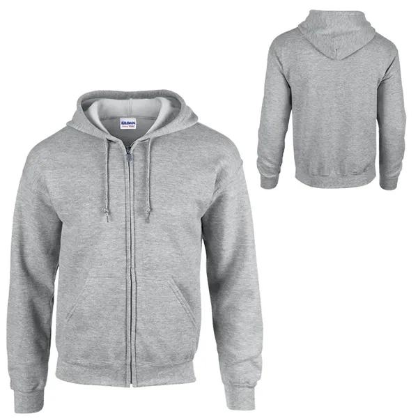 Gildan® Heavy Blend™ Adult Full Zip Hooded Sweatshirt - Image 5