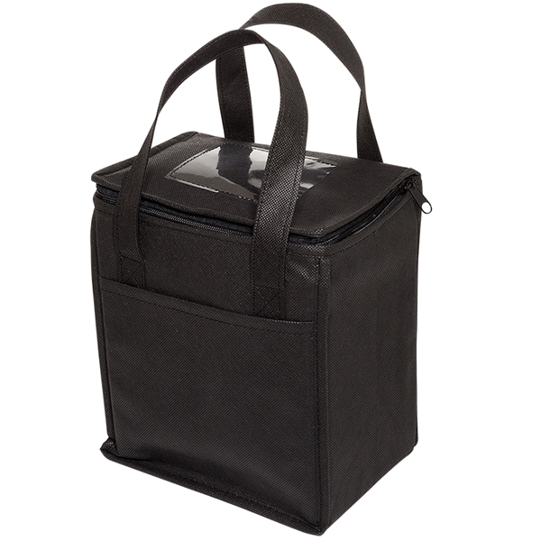 Non-Woven Cubic Lunch Bag with ID Slot - Image 2