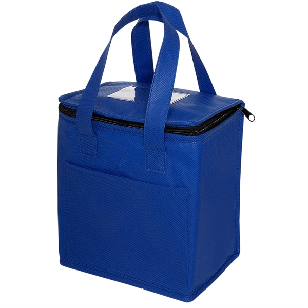 Non-Woven Cubic Lunch Bag with ID Slot - Image 3