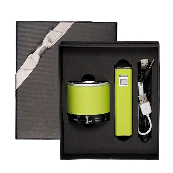 Tuscany™ Power Bank and Bluetooth Speaker Gift Set - Image 14
