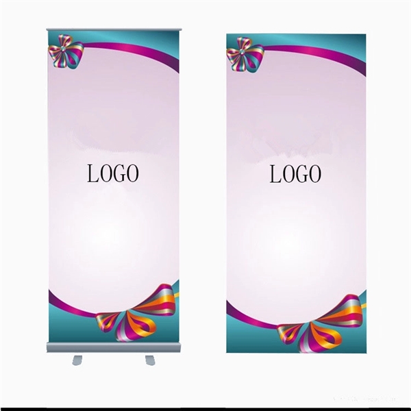 Econo Roll Retractable Banner Stand w/ Graphic  80" H - Image 2