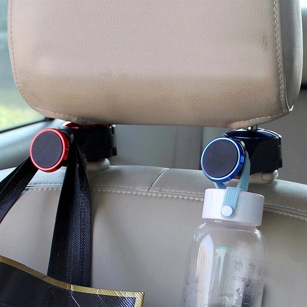Car Seat Back Headrest Hanger Hooks - Image 2