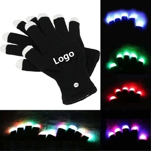 Fingertip glowing gloves