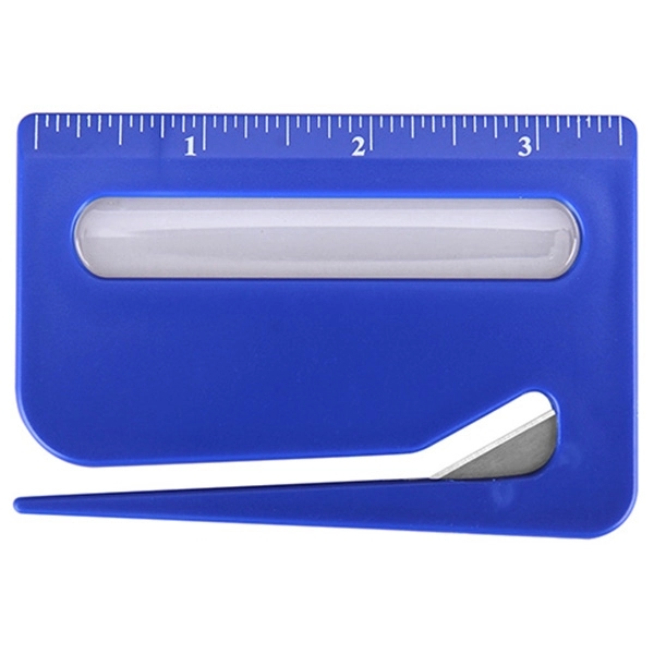 Ruler with Magnifier and Cutter - Image 2