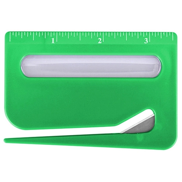 Ruler with Magnifier and Cutter - Image 3