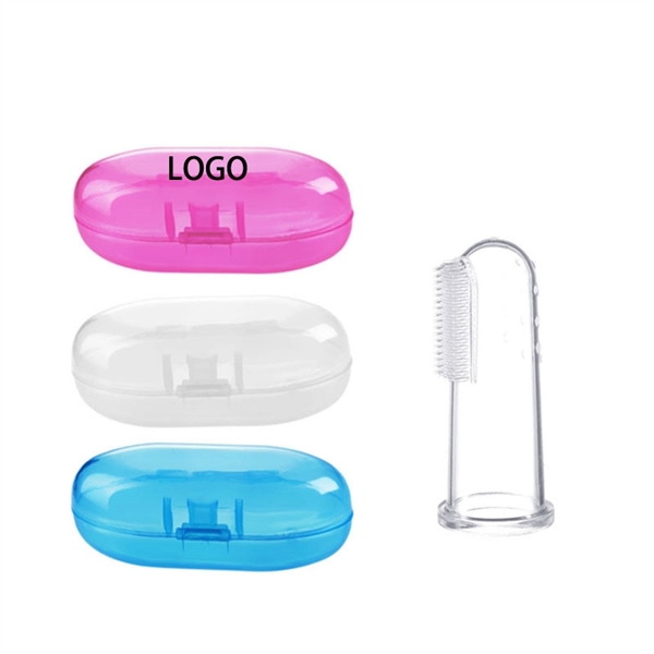 Silicone Finger Toothbrush For Baby Infants - Image 2