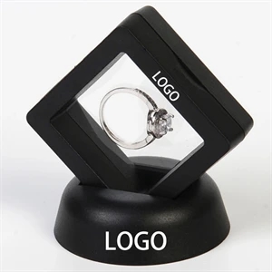Square 3D Ring Jewelry Holder Display Rack Show
