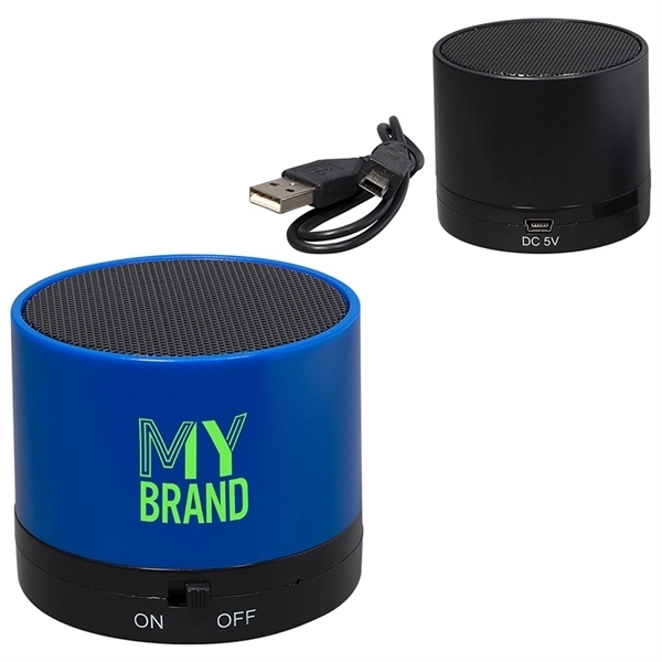 Cylinder Bluetooth Speaker - Image 1