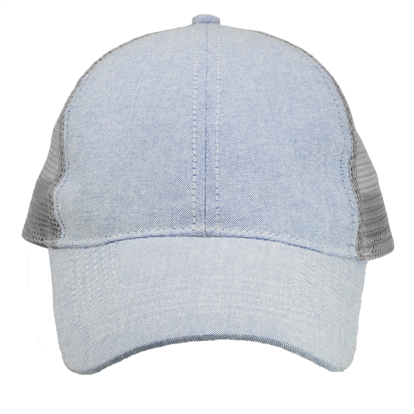 Trucker Caps with Mesh Back and Curved Visor - Image 2