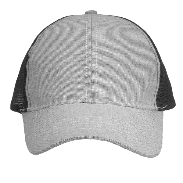 Trucker Caps with Mesh Back and Curved Visor - Image 1