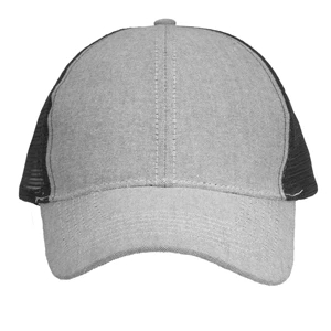 Trucker Caps with Mesh Back and Curved Visor