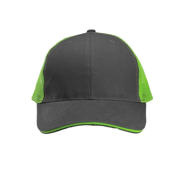 Mesh Trucker Hats with Two-Tone Color - Image 2