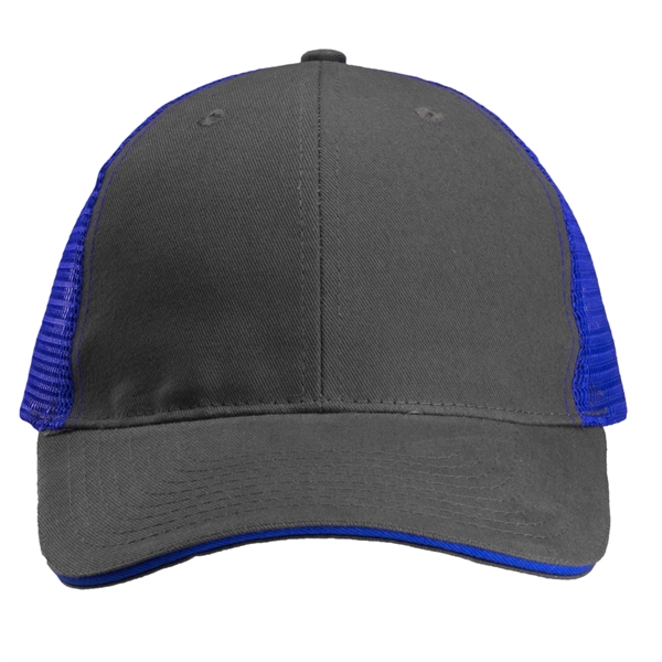 Mesh Trucker Hats with Two-Tone Color - Image 9