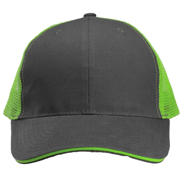 Mesh Trucker Hats with Two-Tone Color - Image 11