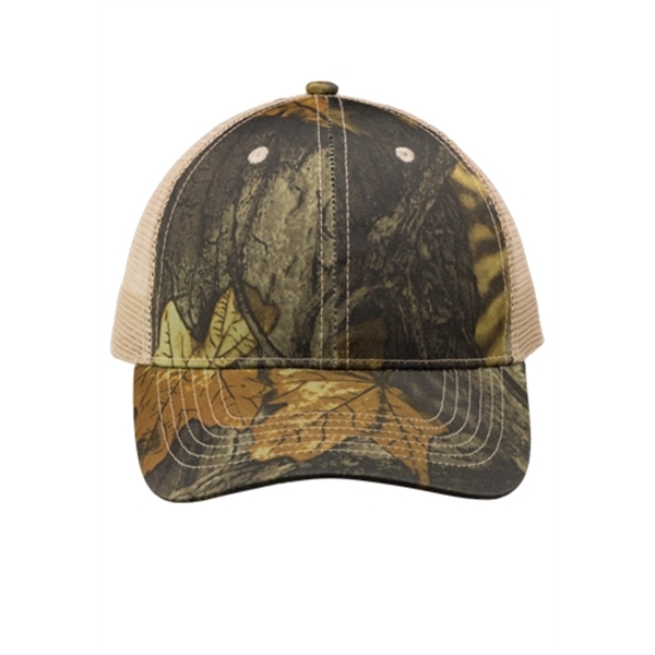 Cotton Camouflage Caps with Mesh Back