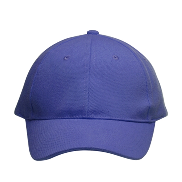 Brushed Cotton Constructed Baseball Cap with Buckle adjuster - Image 3