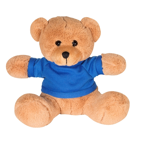 7" Plush Bear with T-Shirt - Image 3