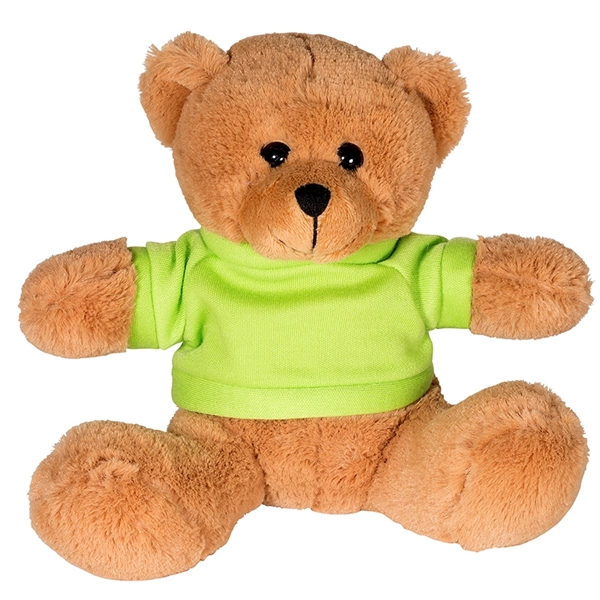 7" Plush Bear with T-Shirt - Image 4