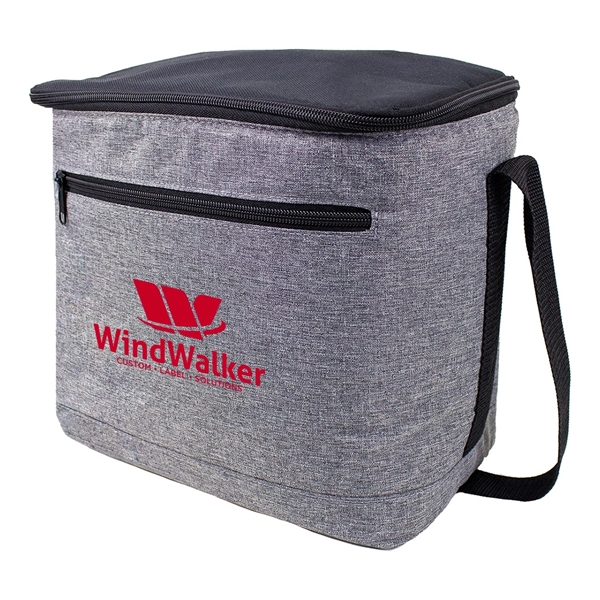Tall Heathered Lunch Cooler