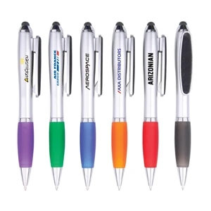 Stylus Ballpoint Pen, The Dorsal Stylus & Screen Cleaner Pen