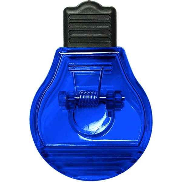 Light Bulb Shape Magnetic Memo Clip - Image 2