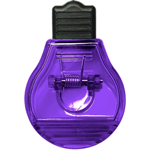 Light Bulb Shape Magnetic Memo Clip - Image 5