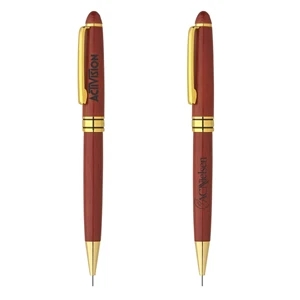 The Milano Blanc Rosewood 0.9mm Pencil