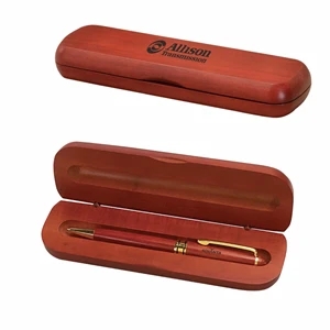 Rosewood Case w/Pen Gift Set