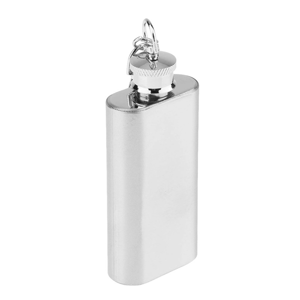 2 Oz Stainless Steel Flask - Image 2