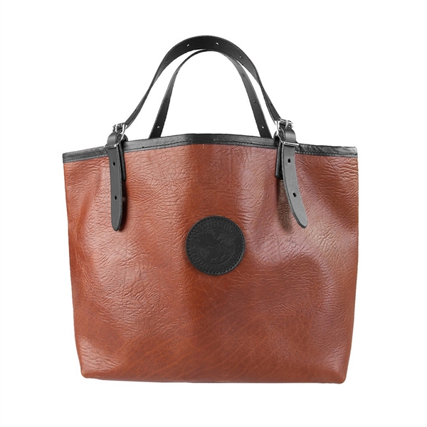 DULUTH PACK™ BISON LEATHER MARKET TOTE - Image 1