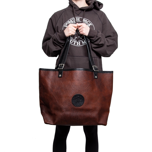 DULUTH PACK™ BISON LEATHER MARKET TOTE - Image 6